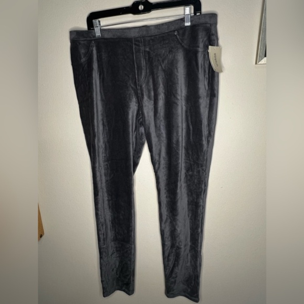 Beige by ECI Dark Gray Pocket Jeggings XL